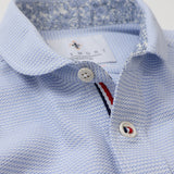 ハニカムボーダーショールポロシャツ【Made in Japan】