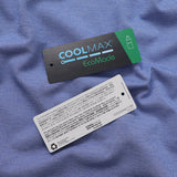 襟プリントポロシャツ【Made in Japan】