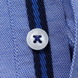 襟プリントポロシャツ【Made in Japan】