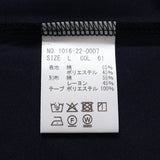 襟プリントポロシャツ【Made in Japan】