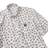 プリントカノコ前開きポロシャツ【Made in Japan】