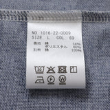 プリントカノコ前開きポロシャツ【Made in Japan】