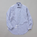 THOMAS MASONロンストセミワイドシャツ【Made in Japan】
