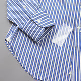 THOMAS MASONロンストセミワイドシャツ【Made in Japan】