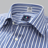 THOMAS MASONロンストセミワイドシャツ【Made in Japan】