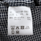 ドビーチェックショートパンツ【Made in Japan】