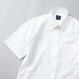 織りストライプボタンダウンシャツ【Made in Japan】