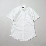 幾何学ジャガードボタンダウンシャツ【Made in Japan】