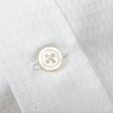 幾何学ジャガードボタンダウンシャツ【Made in Japan】