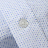 ブルー刺し子ボタンダウンシャツ【Made in Japan】