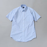 ジャガード無地ボタンダウンシャツ【Made in Japan】