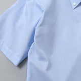 ジャガード無地ボタンダウンシャツ【Made in Japan】