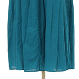 綿ボイルギャザーネックワンピース