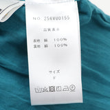 綿ボイルギャザーネックワンピース