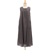 綿ボイル2WAYフレアワンピース