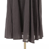 綿ボイル2WAYフレアワンピース