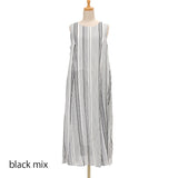 綿ボイル2WAYフレアワンピース