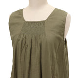 綿ボイル2WAYフレアワンピース