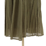 綿ボイル2WAYフレアワンピース