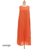 綿ボイル2WAYフレアワンピース