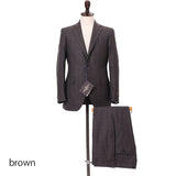 カノニコフランネル千鳥ペンスーツ【Made in Japan】