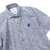 プリントカノコ前開きポロシャツ【Made in Japan】