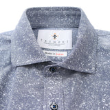 プリントカノコ前開きポロシャツ【Made in Japan】