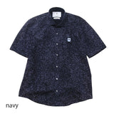 プリントカノコ前開きポロシャツ【Made in Japan】