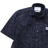 プリントカノコ前開きポロシャツ【Made in Japan】