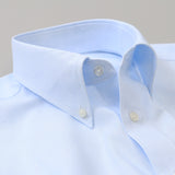 ブルードビー無地ボタンダウンシャツ【Made in Japan】