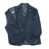 【Fly Jacket】ロロピアーナトーンチェックジャケット【Made in Japan】