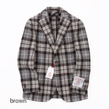 【Fly Jacket】ハリスブラウンチェックジャケット【Made in Japan】