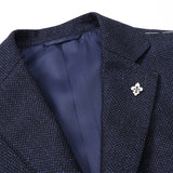 ロロピアーナバーズアイ無地ジャケット【Made in Japan】