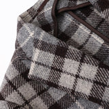 【Fly Jacket】ハリスブラウンチェックジャケット【Made in Japan】