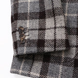 【Fly Jacket】ハリスブラウンチェックジャケット【Made in Japan】