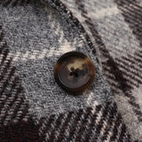 【Fly Jacket】ハリスブラウンチェックジャケット【Made in Japan】