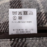 【Fly Jacket】ハリスブラウンチェックジャケット【Made in Japan】