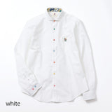 オックスマルチボタンショールボタンダウンシャツ【Made in Japan】