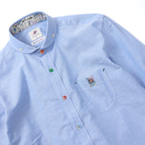 オックスマルチボタンショールボタンダウンシャツ【Made in Japan】