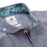 オックスマルチボタンショールボタンダウンシャツ【Made in Japan】