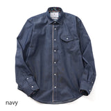 オリジナルステッチデニムシャツ【Made in Japan】