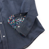 オリジナルステッチデニムシャツ【Made in Japan】