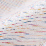 刺し子ドビーボーダーギミックシャツ【Made in Japan】