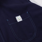 刺し子ドビーボーダーギミックシャツ【Made in Japan】