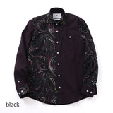 ネオンプリントギミックシャツ【Made in Japan】