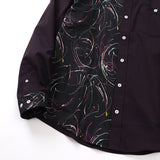 ネオンプリントギミックシャツ【Made in Japan】