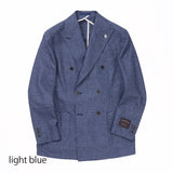 【Fly Jacket】ダブルアンジェリコ杢千鳥ジャケット【Made in Japan】