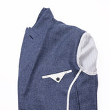 【Fly Jacket】ダブルアンジェリコ杢千鳥ジャケット【Made in Japan】