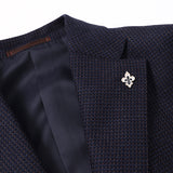 【Fly Jacket】ロロピアーナミニチェックジャケット【Made in Japan】