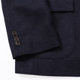 【Fly Jacket】ロロピアーナミニチェックジャケット【Made in Japan】